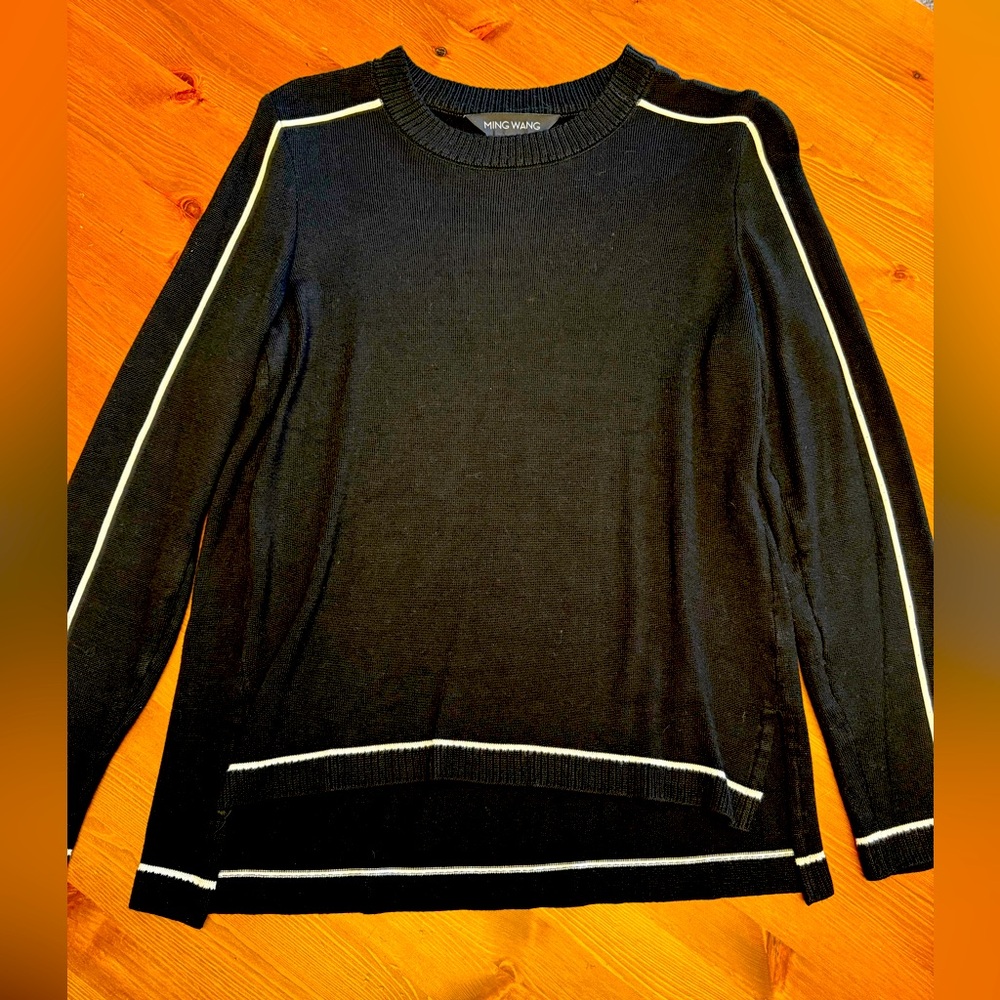 Ming Wang Hi-Lo Sweater